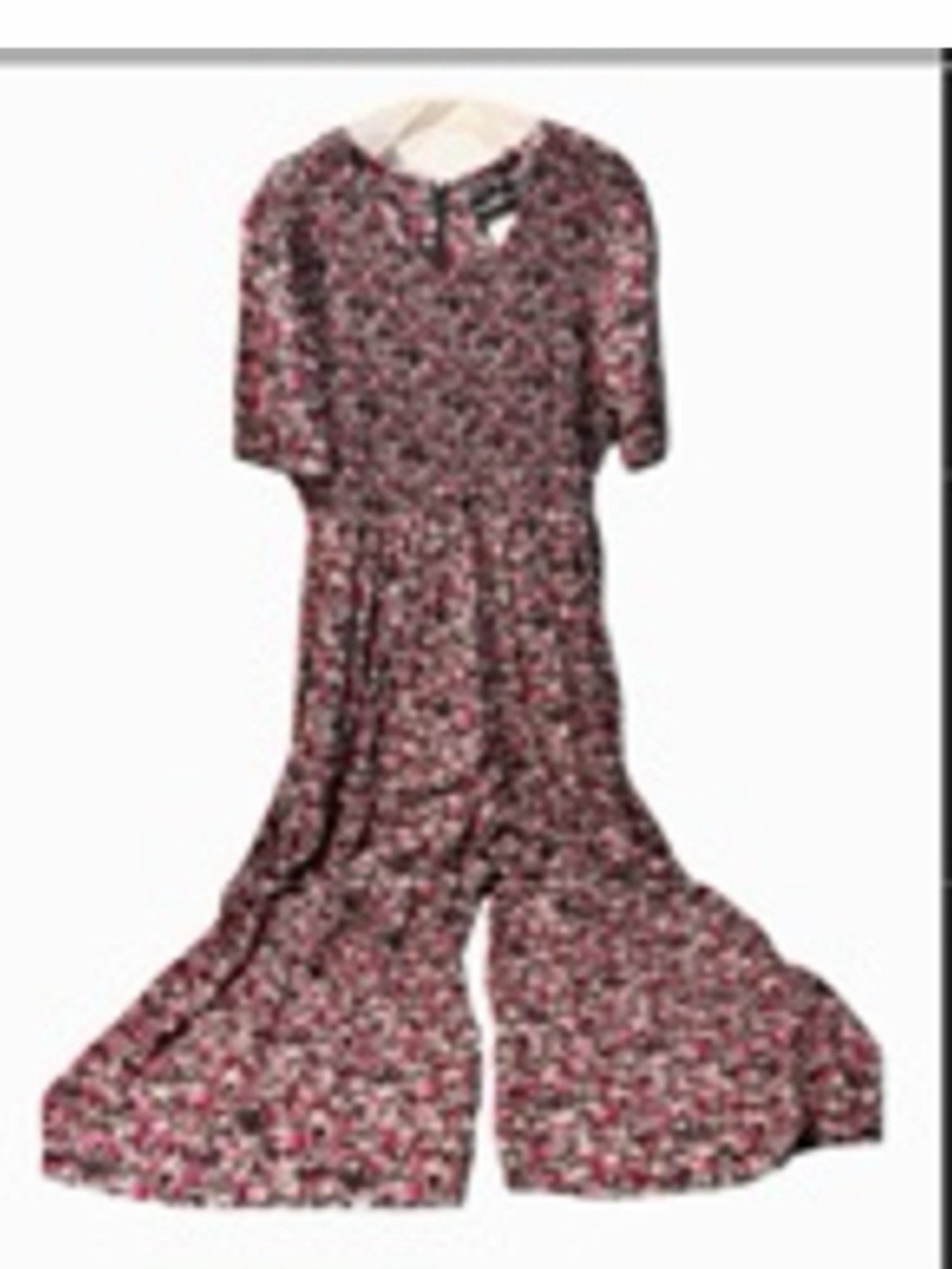 Molly Malloy Floral Wide Leg Jumpsuit Size 16